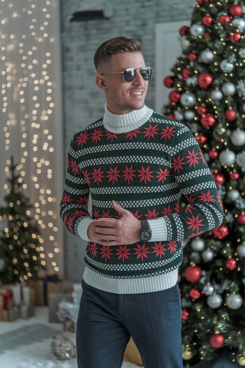 Aesthetic Christmas Outfits Men Will Love This Season outfit idea