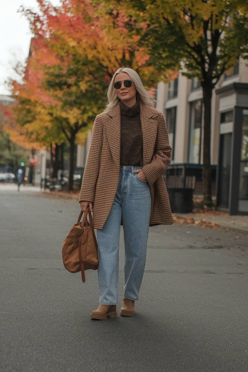 Trendy Baggy Jeans Fall Outfit Ideas for a Relaxed Vibe outfit idea