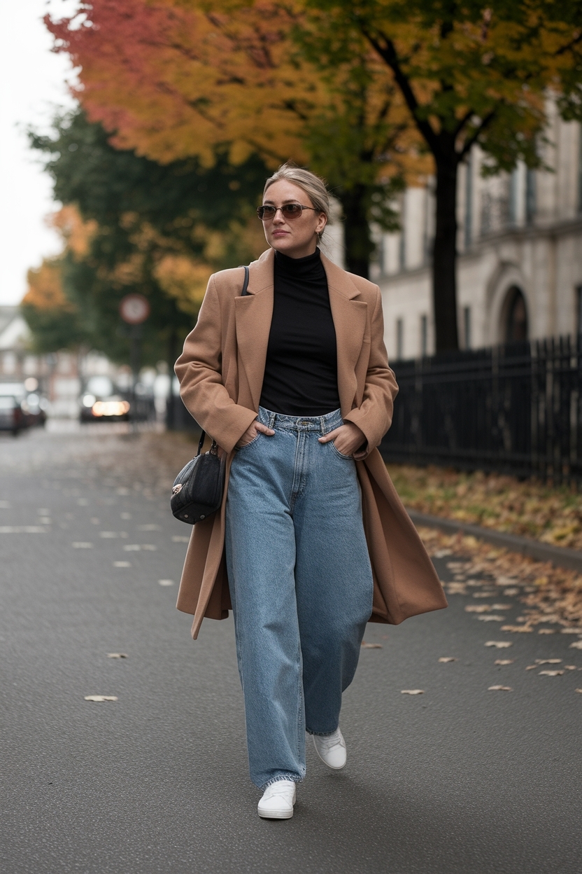 Effortless Baggy Jeans Outfit Autumn for Everyday Wear outfit idea