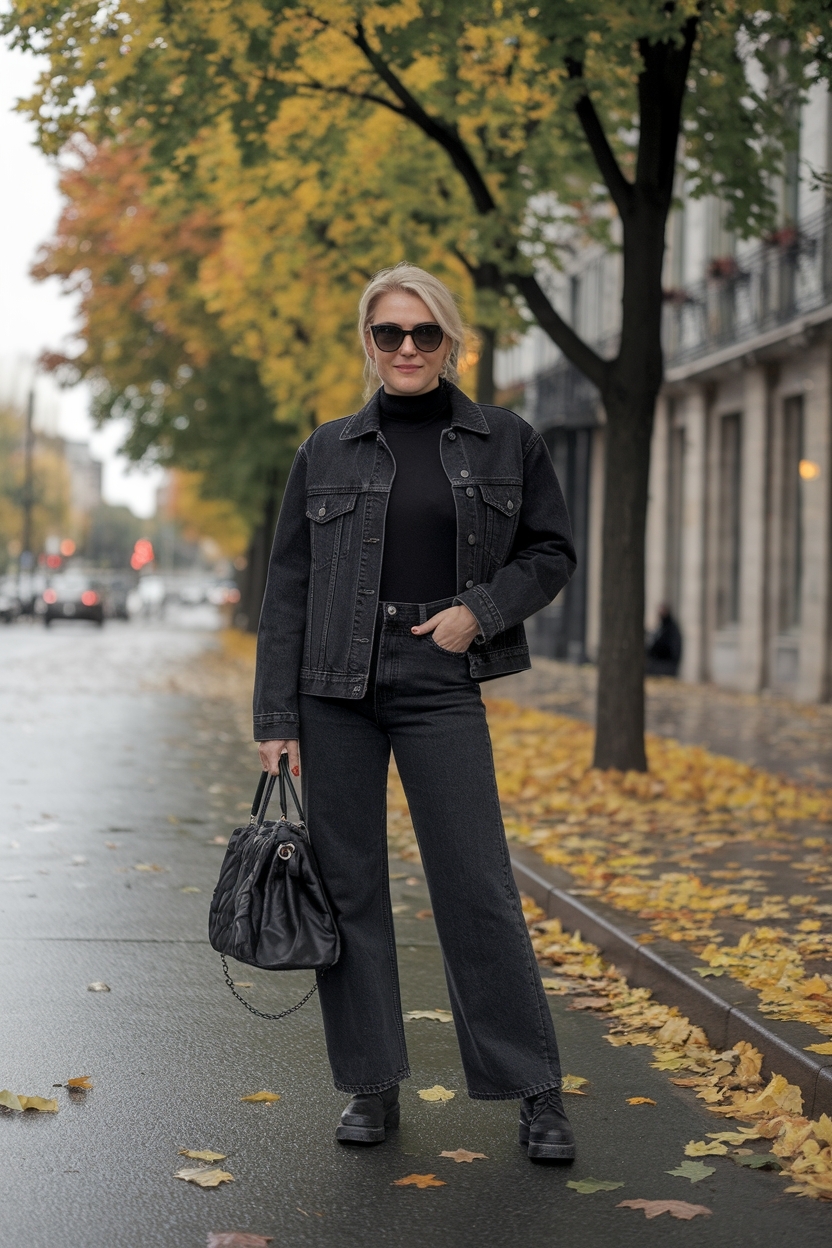 Black Jeans Outfit Autumn: Must-Have Combinations outfit idea
