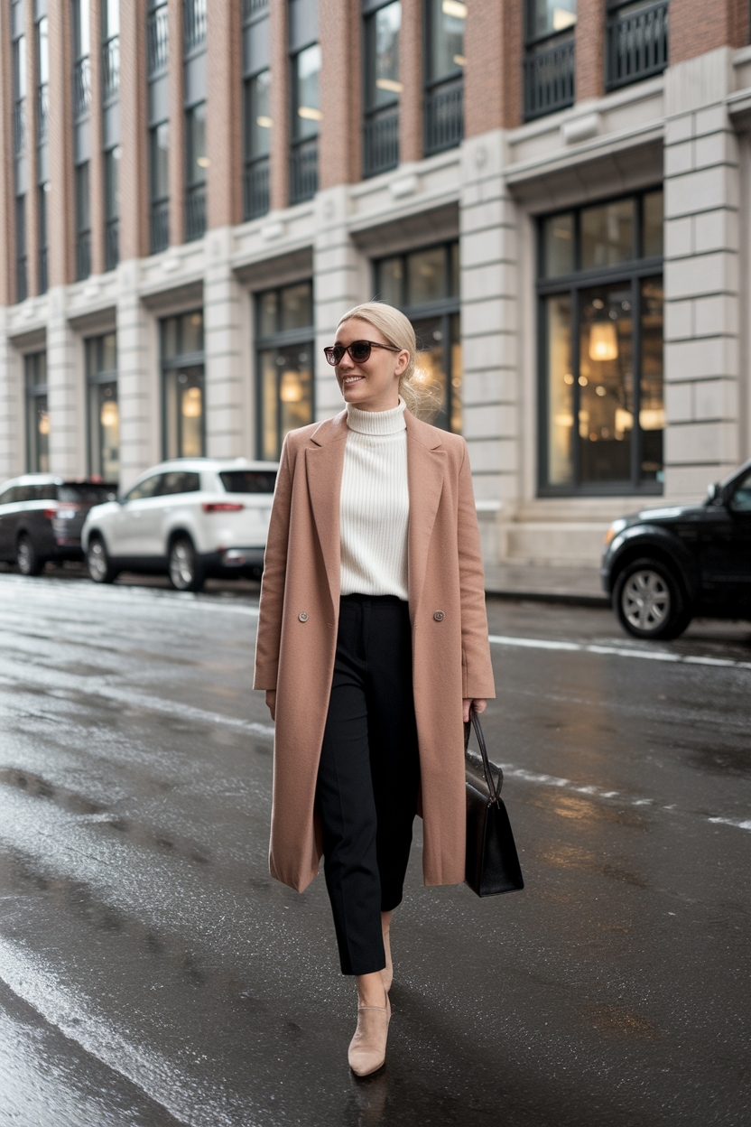 Stylish Business Casual Outfits for Work Winter Essentials outfit idea