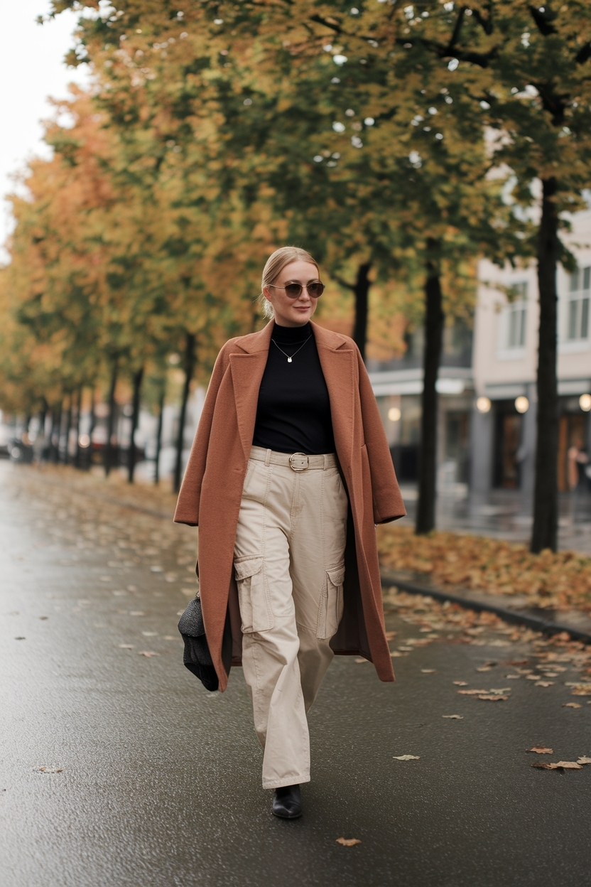 Cargo Pants Autumn Outfit: Chic Styles for the Season outfit idea