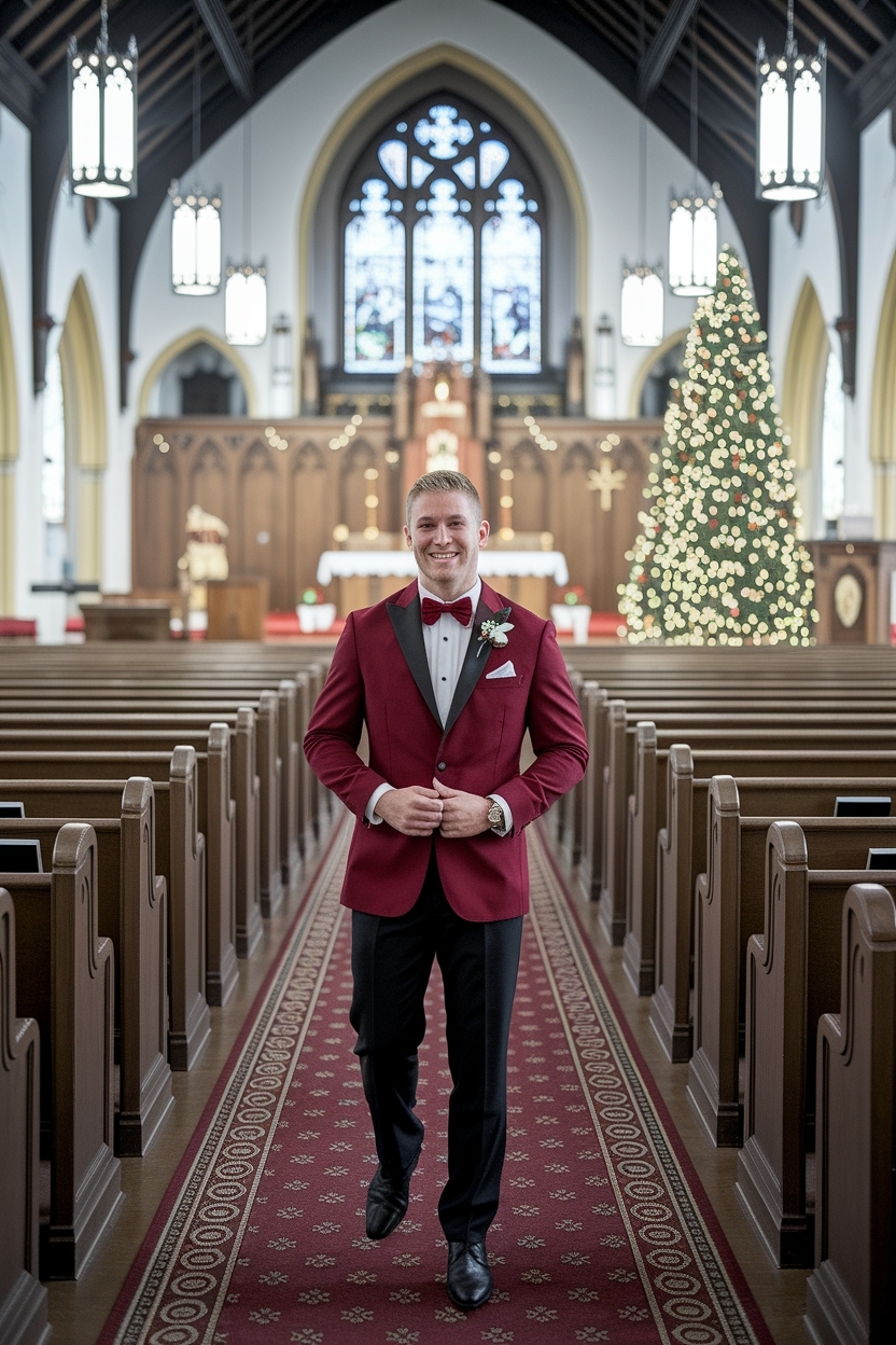 Stylish Christmas Church Outfit Ideas for Men outfit idea