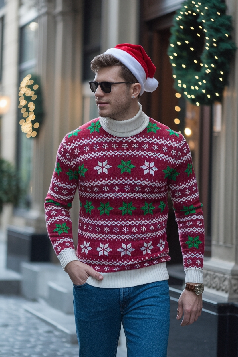 Explore Christmas Outfits Aesthetic Men Will Adore outfit idea