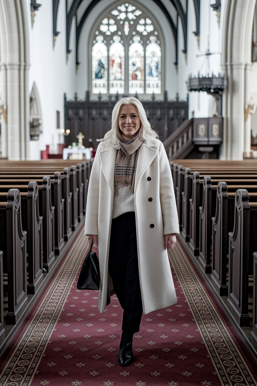 Church Outfit Inspo Winter: Fashionable Choices for Services outfit idea