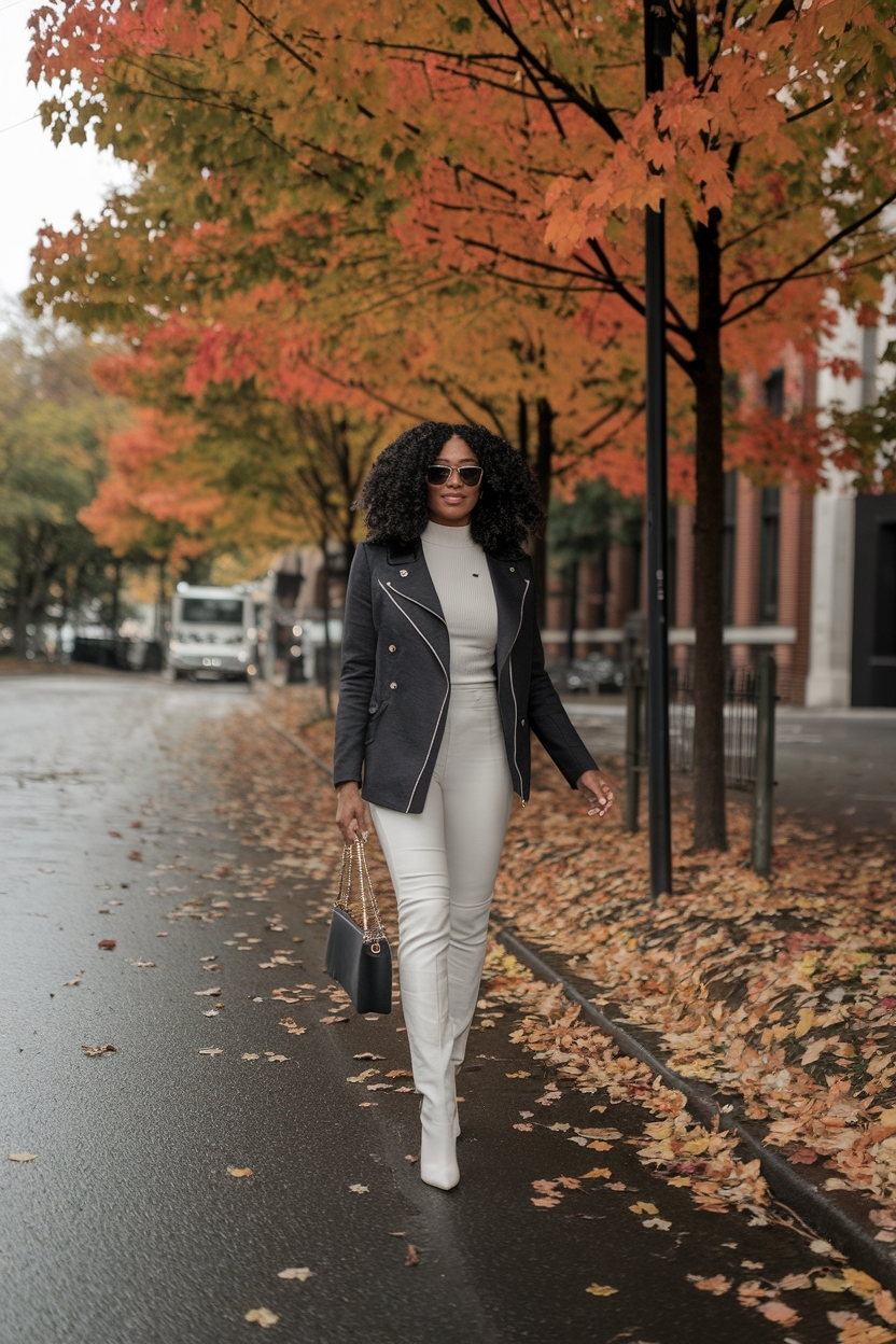 Trendy Club Outfits Black Women Fall to Stand Out outfit idea