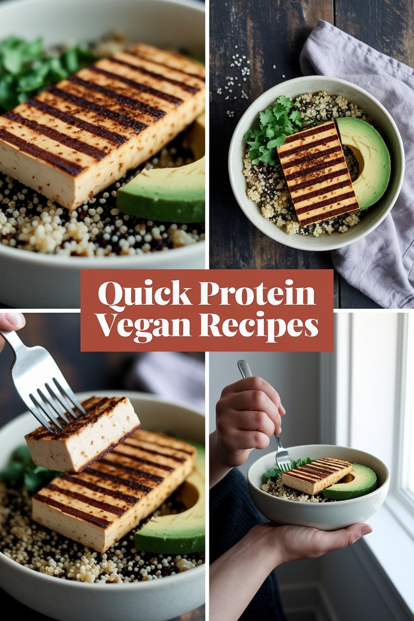 Delicious High Protein Vegan Recipes to Try Today