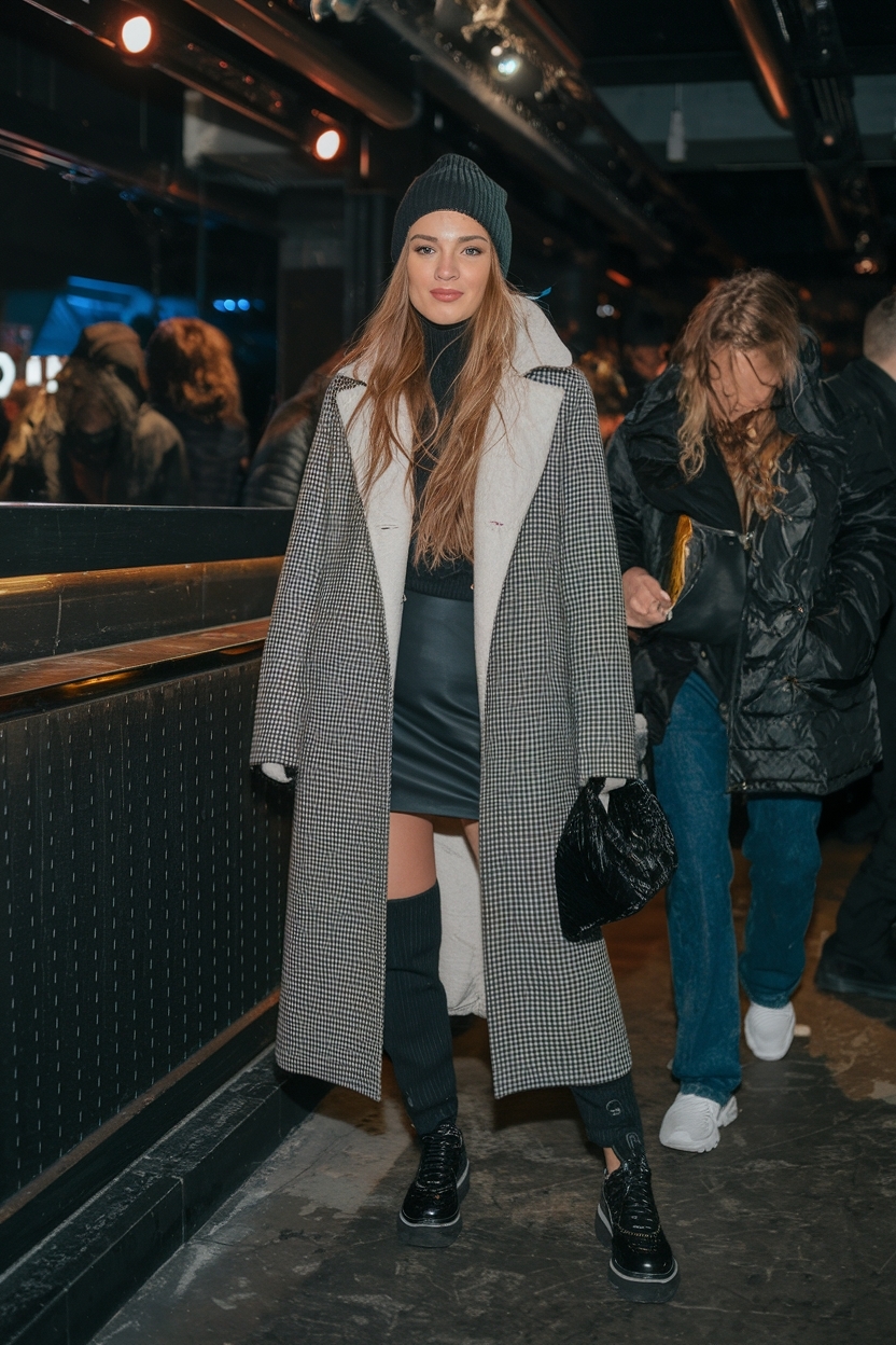 Fabulous Winter Night Club Outfits to Impress outfit idea