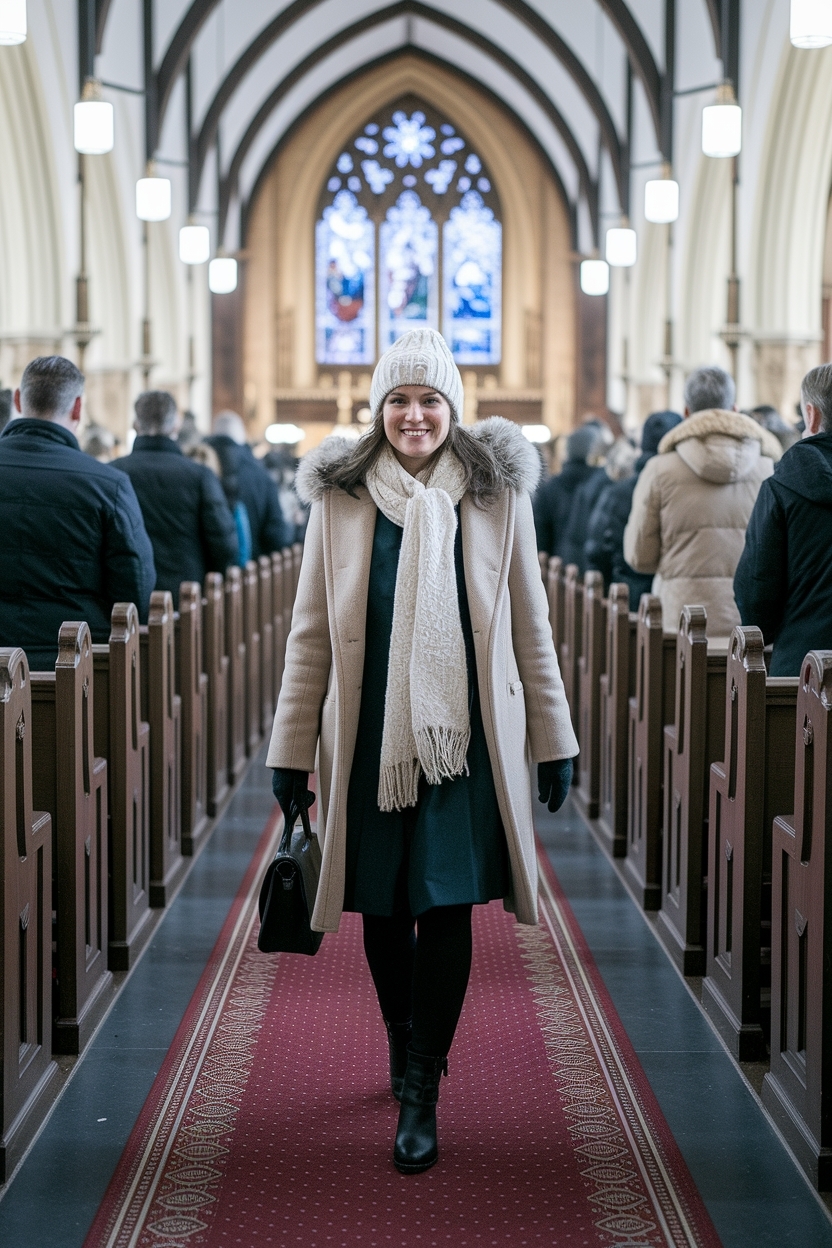 Winter Sunday Outfit Church: Essential Pieces for the Season outfit idea