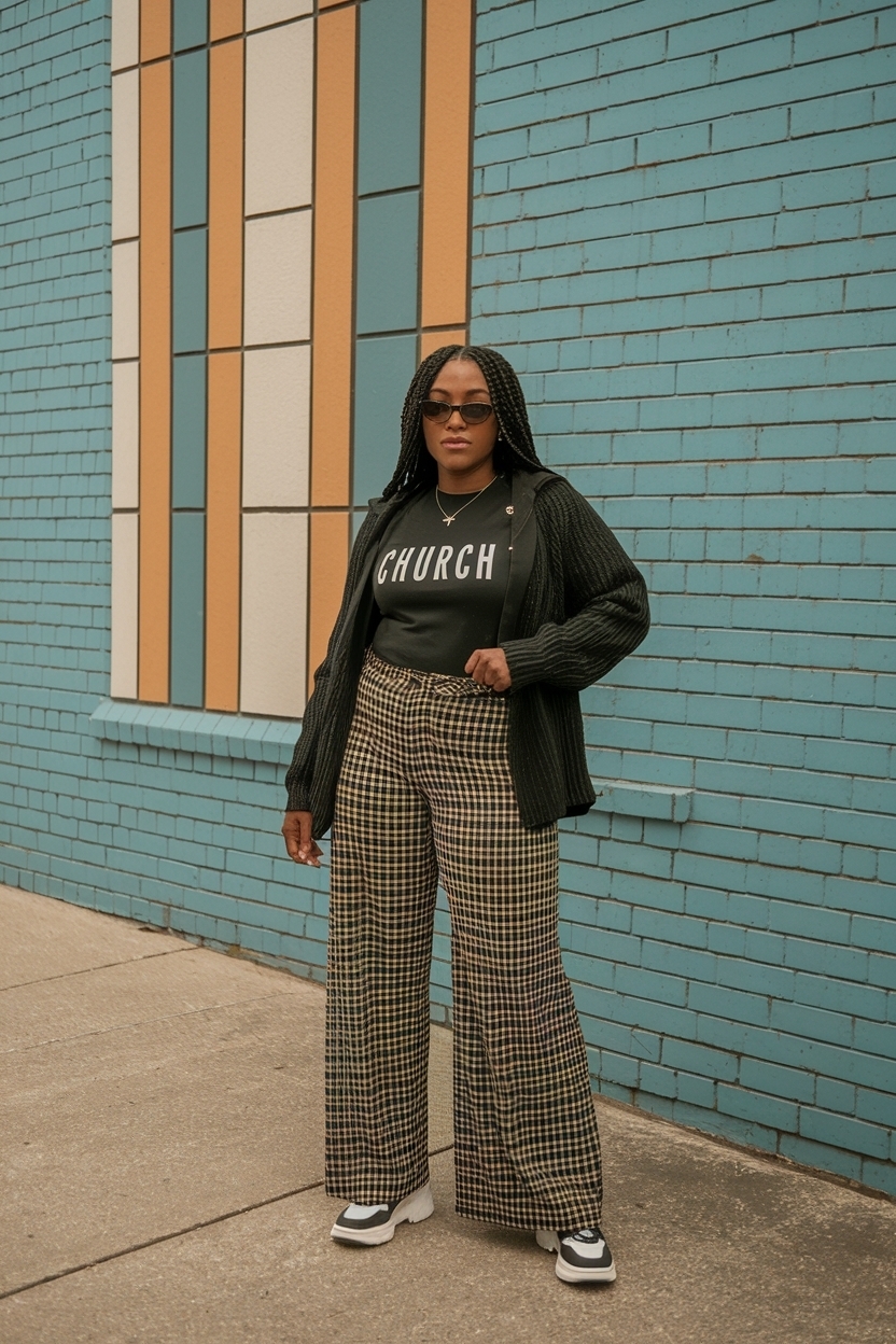 3. Nostalgic 90s Church Outfit Black Women Should Try outfit idea