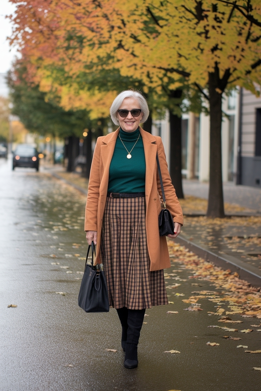 Sophisticated Autumn Outfits for Women Over 60 to Inspire You outfit idea