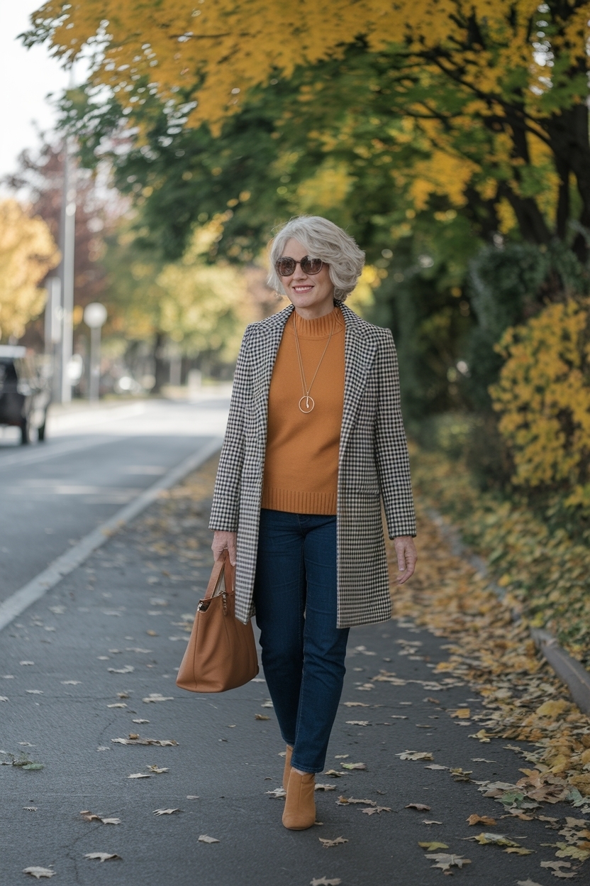 Timeless Autumn Outfits Women Over 50 for Every Occasion outfit idea