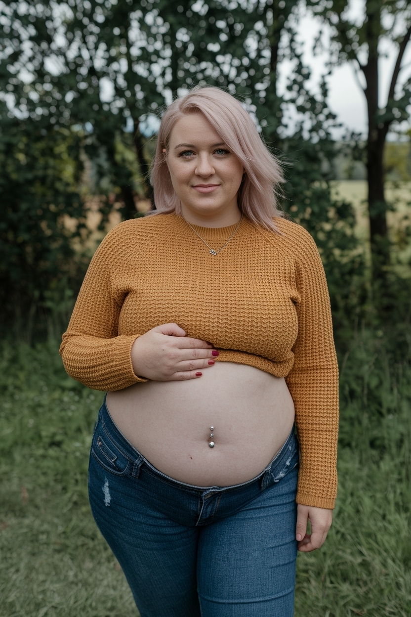 Belly Button Piercing Chubby Stomach: Rock Your Style outfit idea