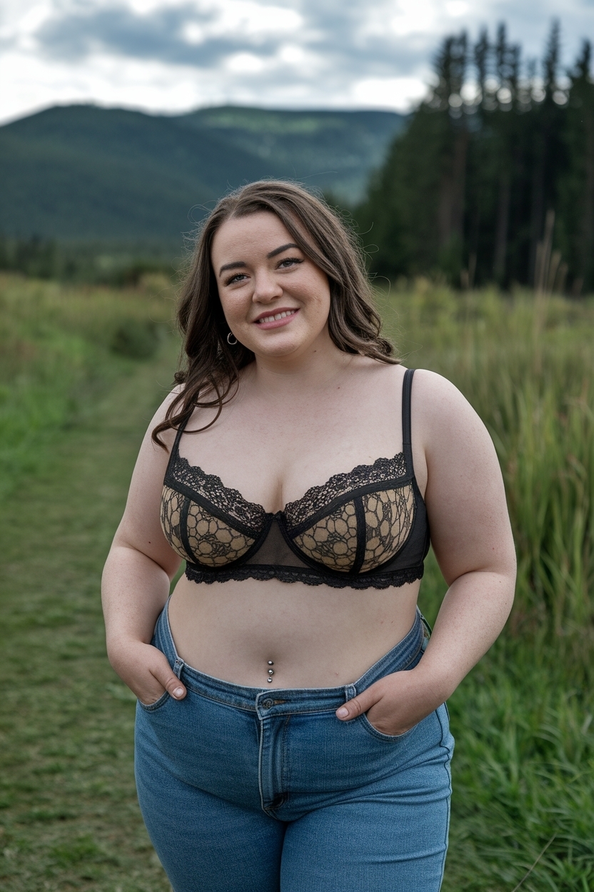 Belly Button Piercing Plus Size Women: Embrace Your Beauty outfit idea