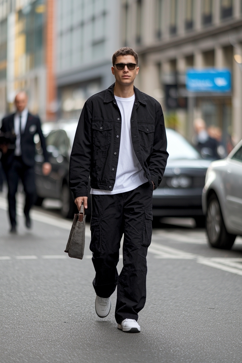 Black Cargo Pants Outfit Street Style Me: Personal Inspirations outfit idea
