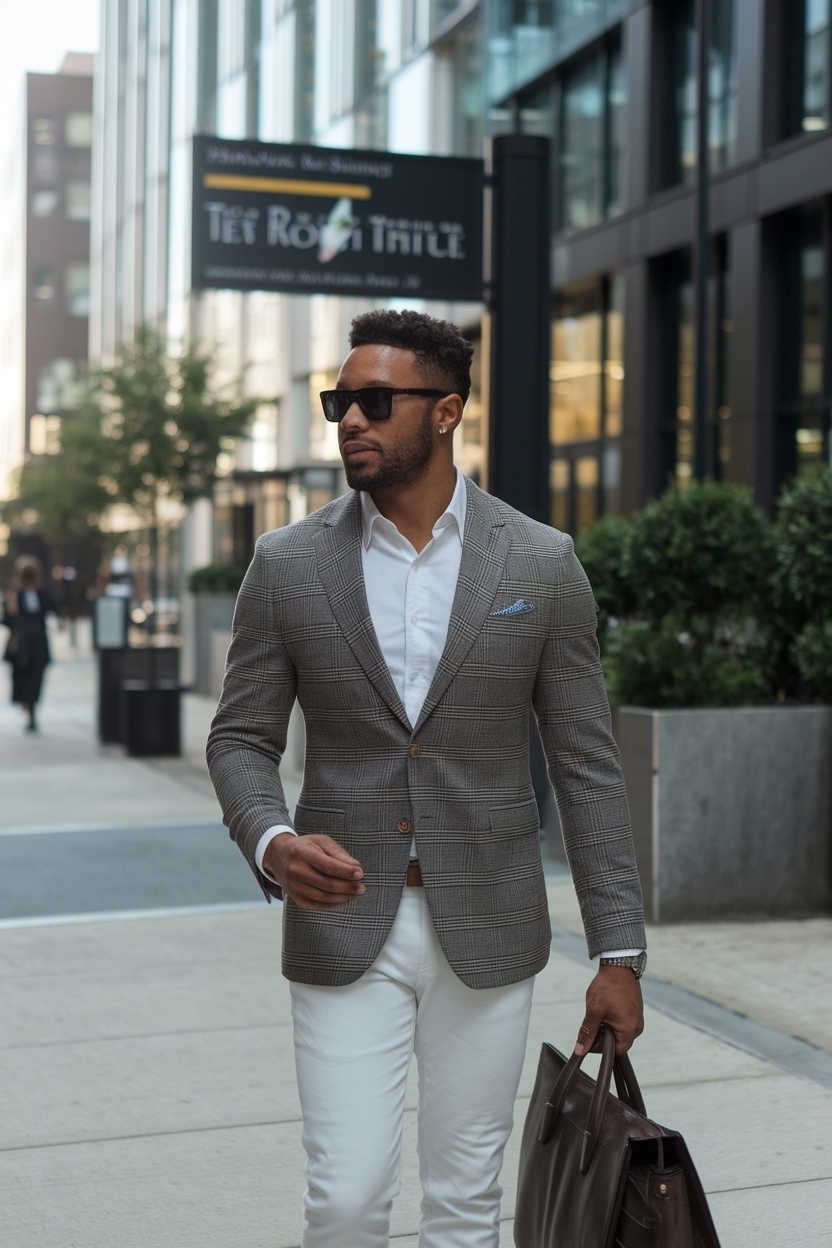Stylish Black Men Business Casual Outfits for the Office outfit idea