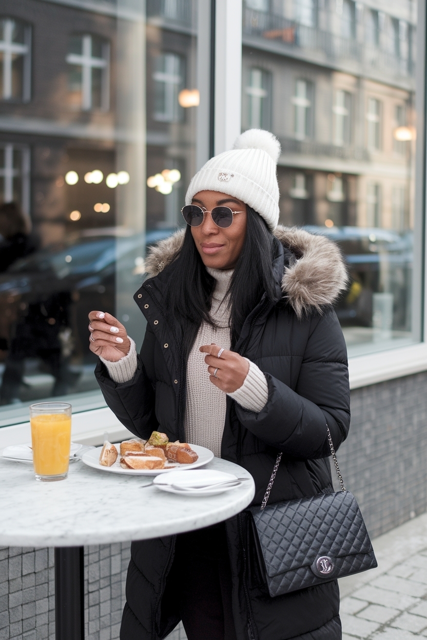 Brunch Outfit Black Woman Winter Trends to Try outfit idea