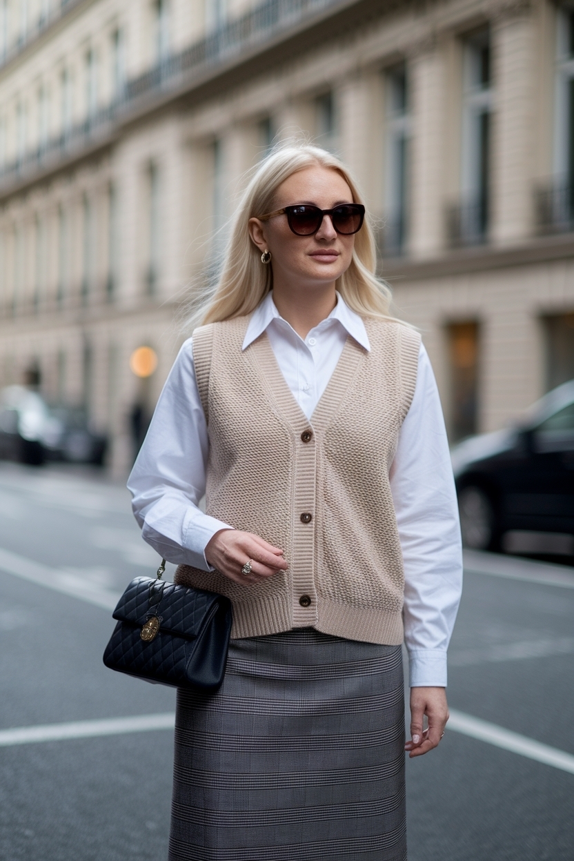Cardigan Vest Outfit for Women: Versatile Fashion outfit idea