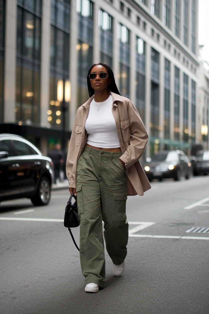 Cargo Pants Outfit Black Women: Celebrating Diversity in Fashion outfit idea