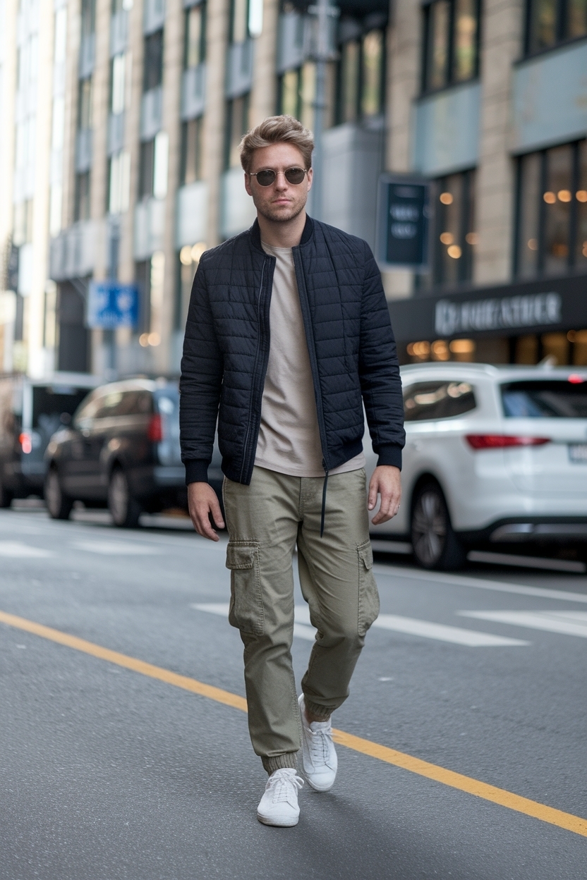 Cargo Pants Outfit Men Casual: Effortless Everyday Looks outfit idea