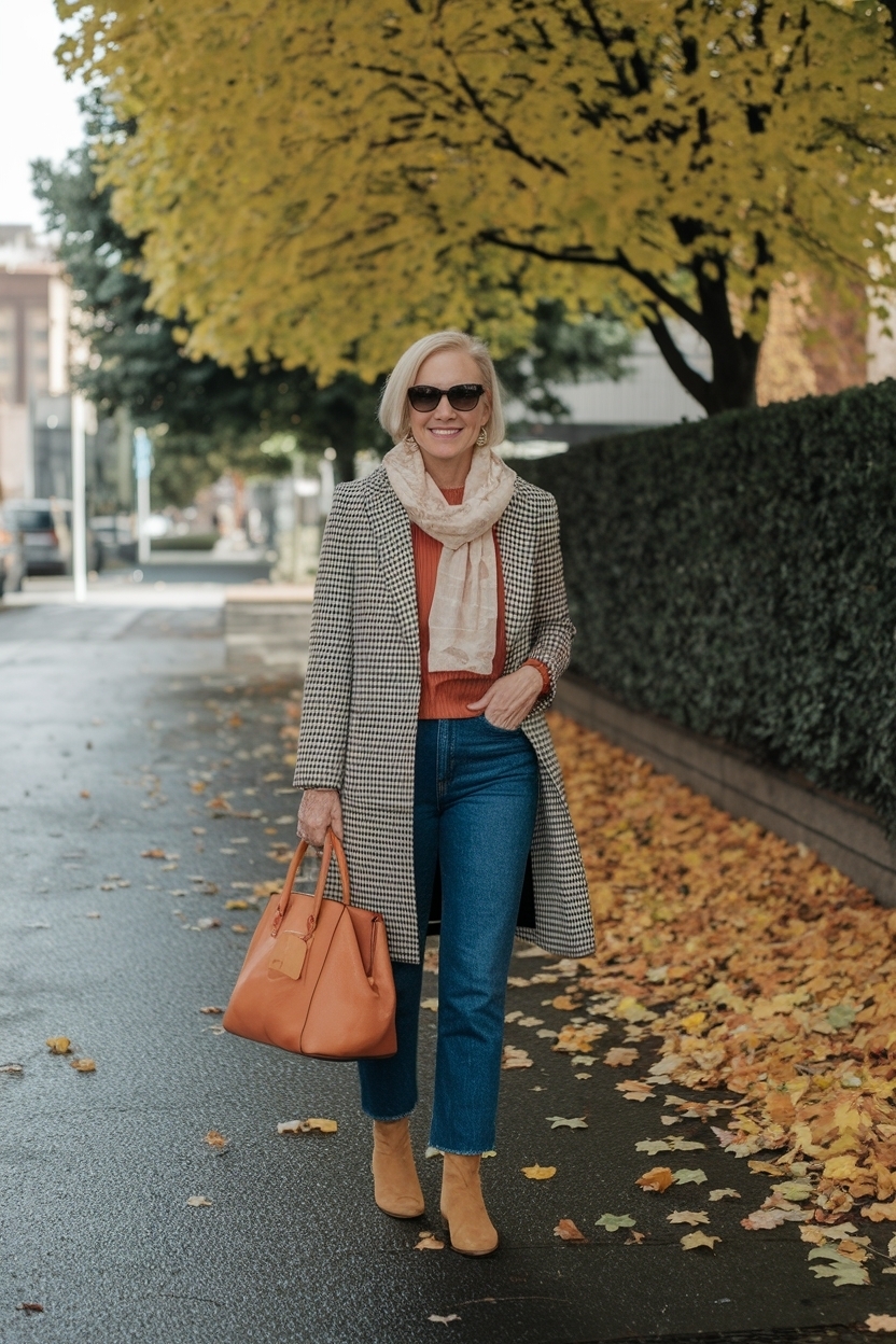Casual Autumn Outfits Women Over 50: Comfort Meets Fashion outfit idea