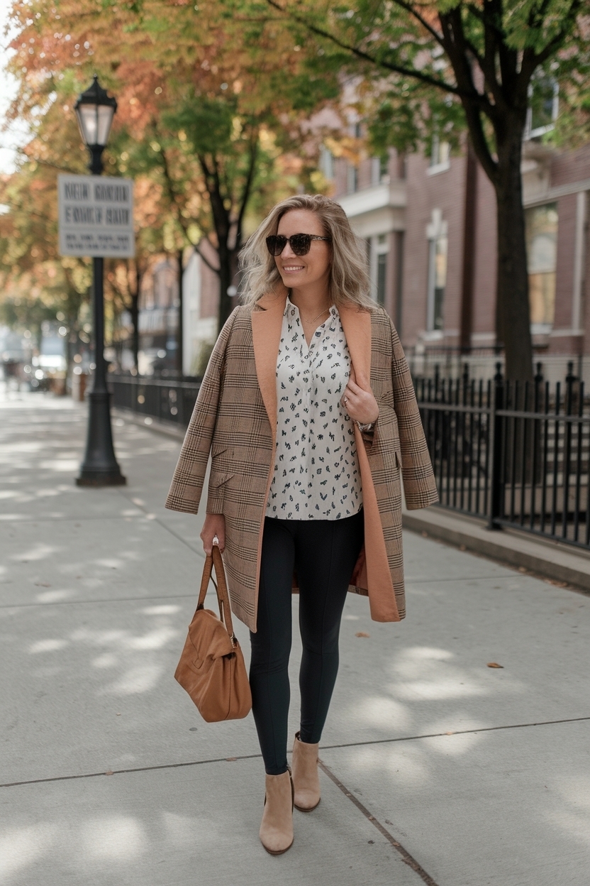 Gorgeous Casual Fall Outfits for Women Over 40 Le. Trends outfit idea