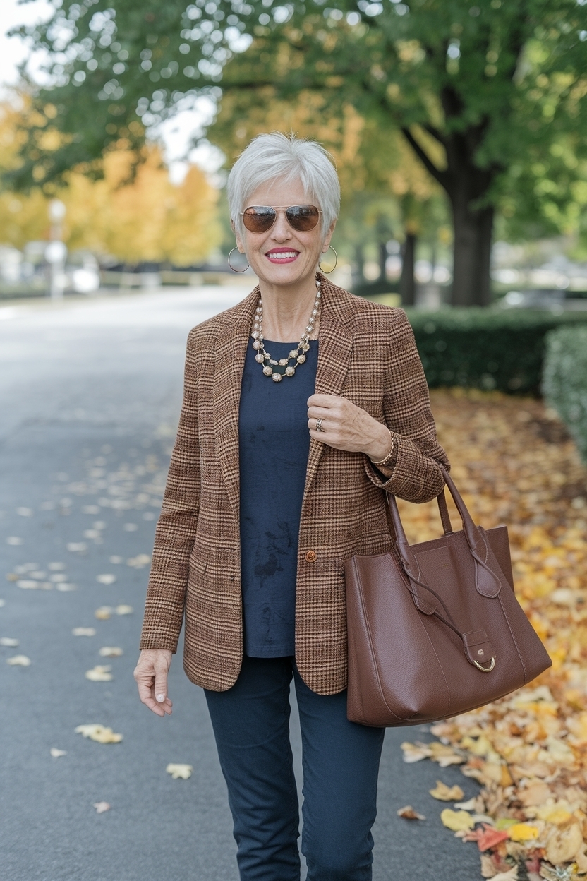 Casual Fall Outfits Women Over 60: Sophisticated Choices outfit idea