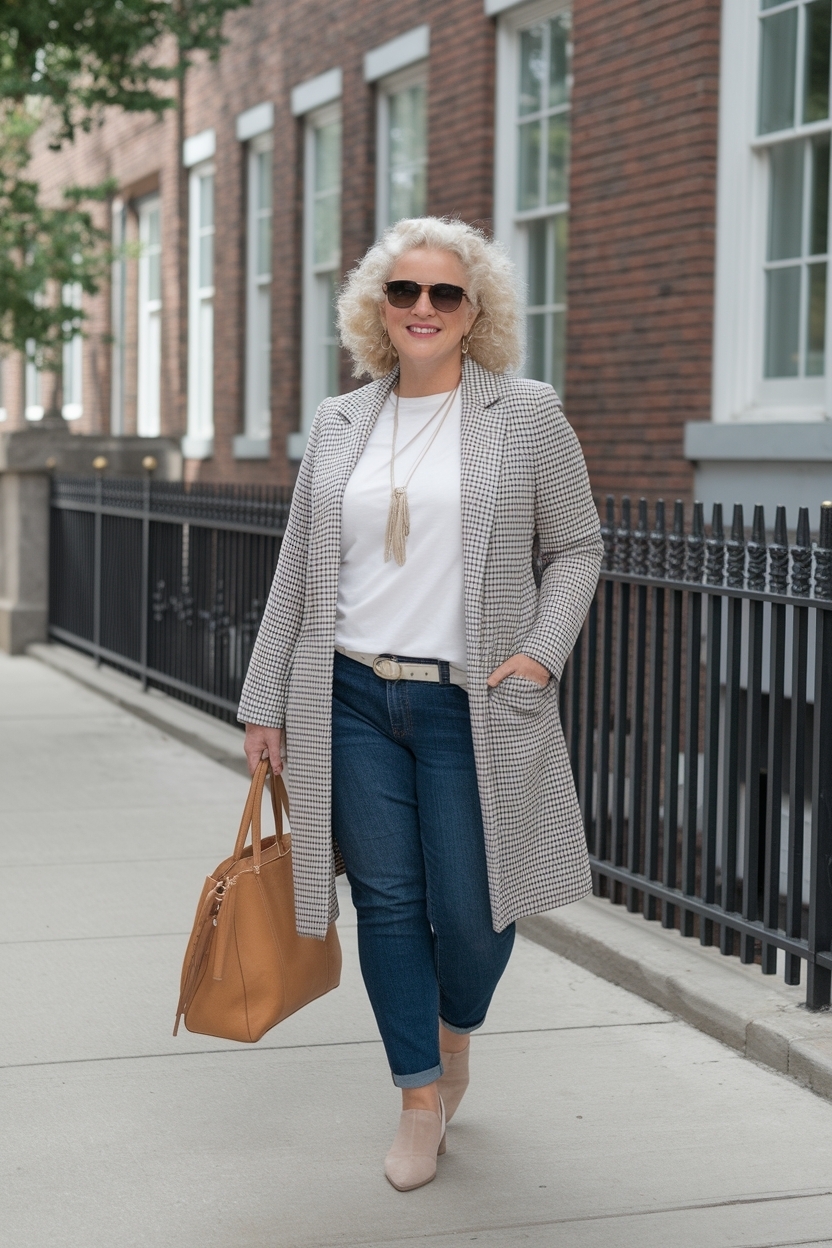 Discover Casual Outfits for Midsize Women Over 50 Today outfit idea