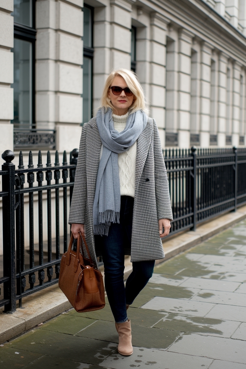 Casual Outfits for Women Over 40 Winter Essentials outfit idea