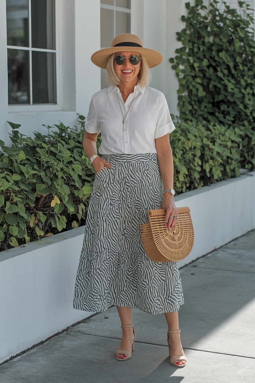 Casual Outfits for Women Over 50 Summer Styles outfit idea