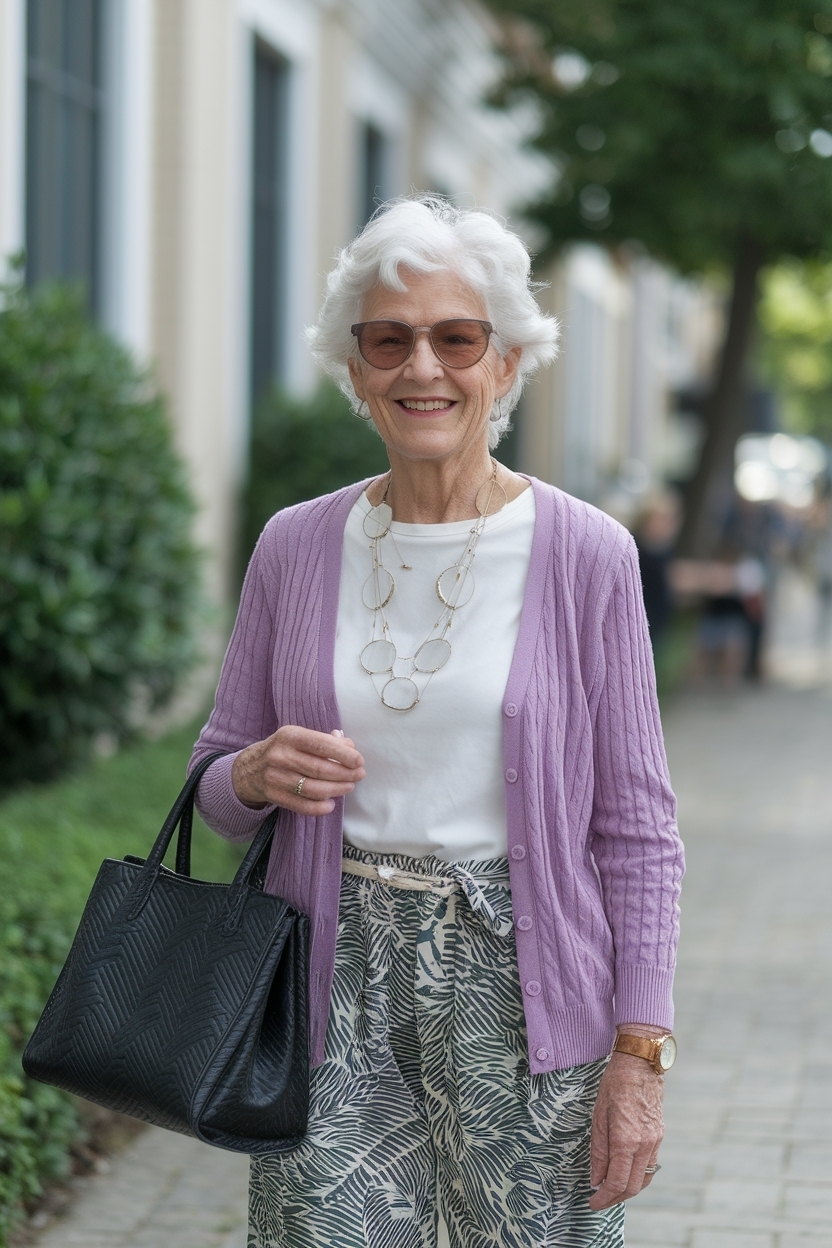 Casual Outfits for Women Over 70 Years Old: Comfortable Looks outfit idea