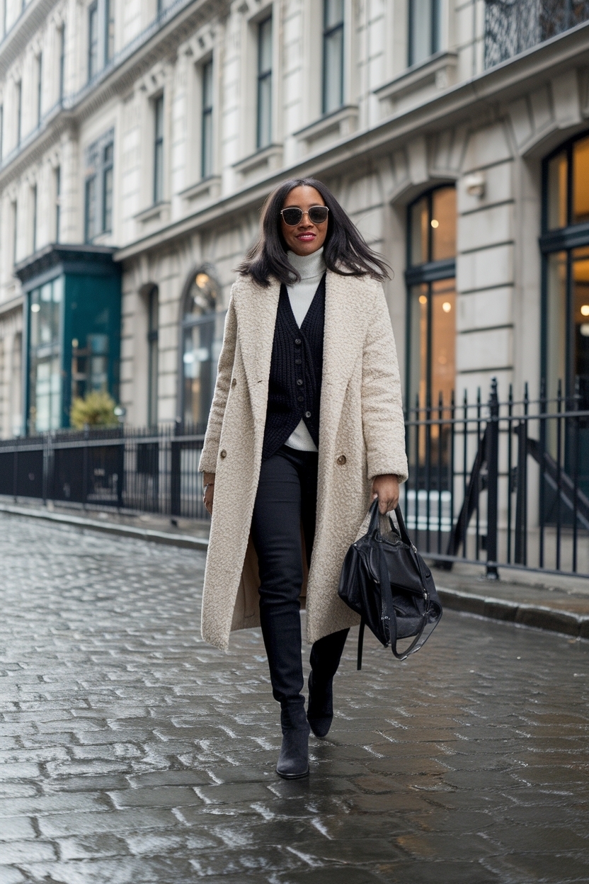 Casual Winter Outfits Black Women: Cozy and Stylish Picks outfit idea