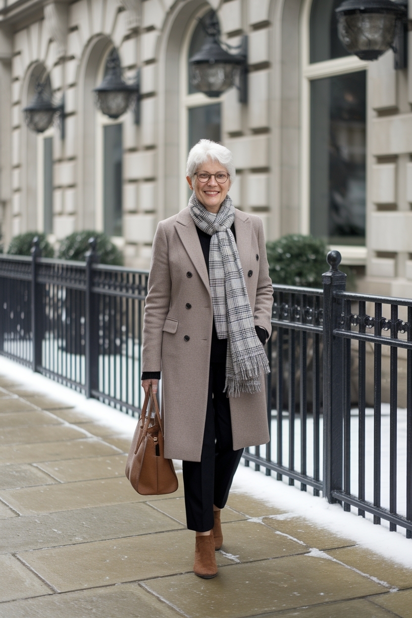 Casual Winter Outfits for Women Over 70: Comfort Meets Style outfit idea