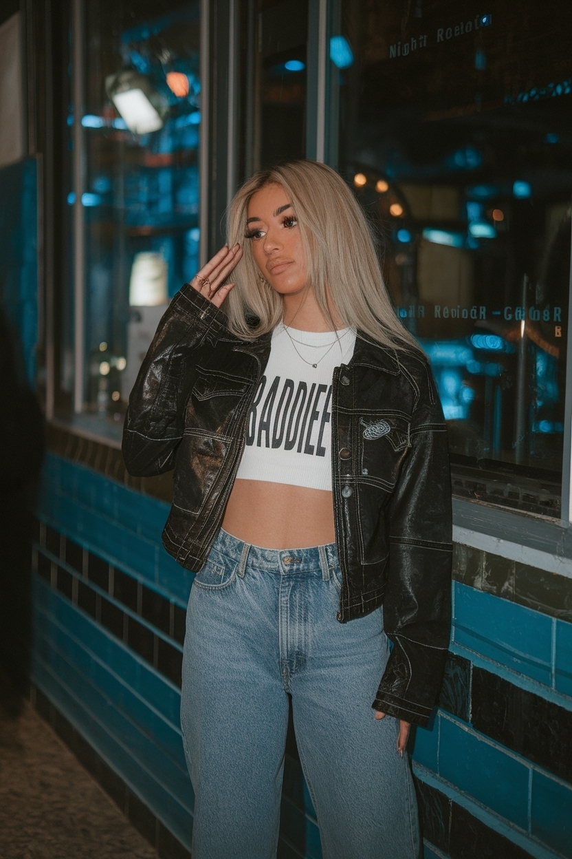 Club Outfits for Women Night Baddie Jean: Casual Chic Looks outfit idea