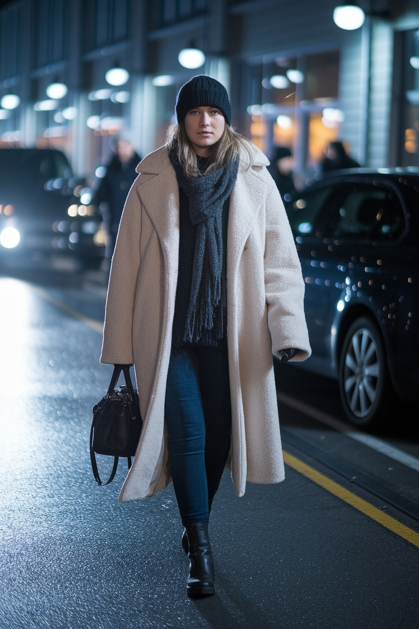 Cold Going Out Outfits for Night Adventures outfit idea