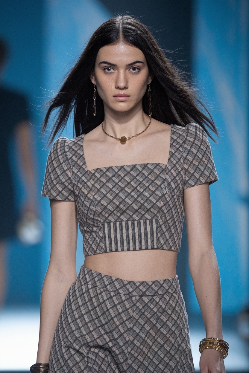 How to Rock a Crop Top This Season outfit idea