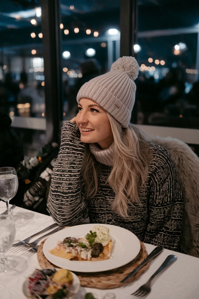 Cute Dinner Outfits Winter Night: Chic and Cozy Looks outfit idea