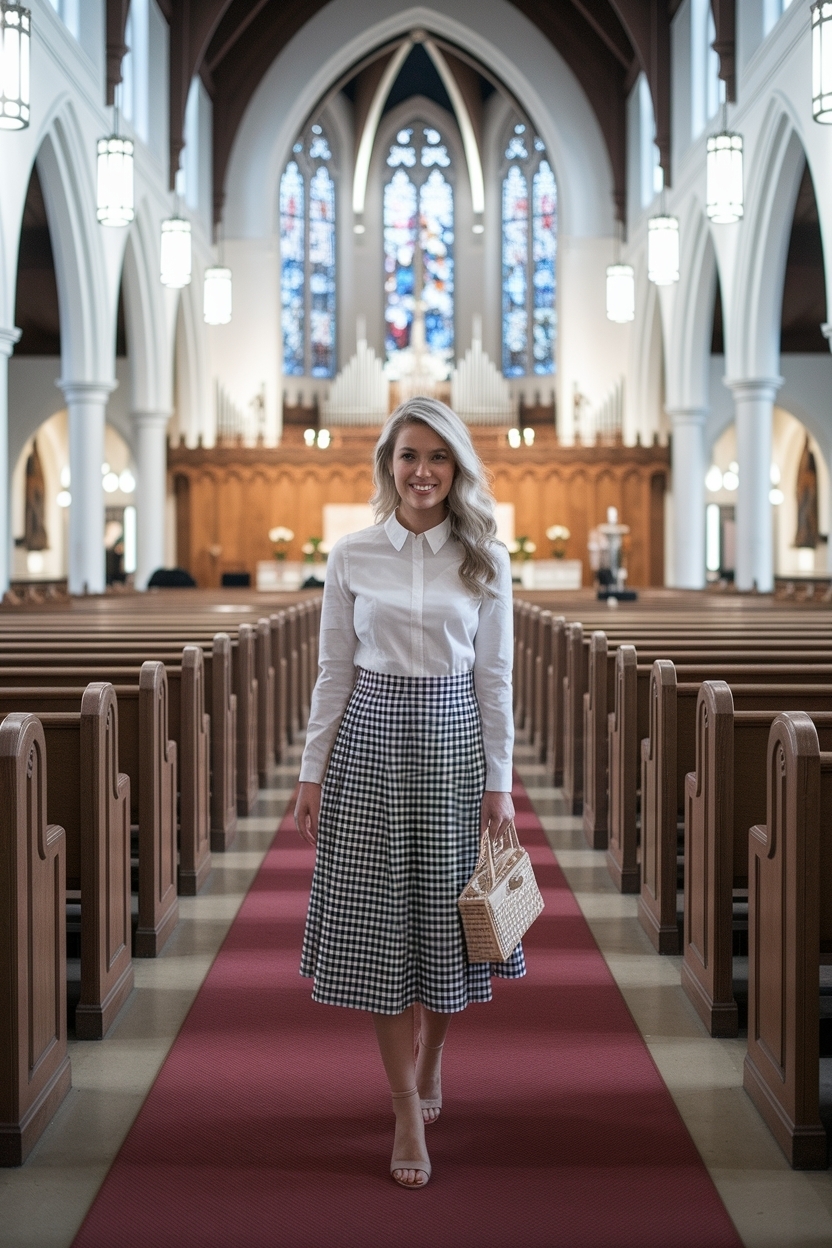 Cute Sunday Outfits for Church: Stay Stylish and Comfy outfit idea