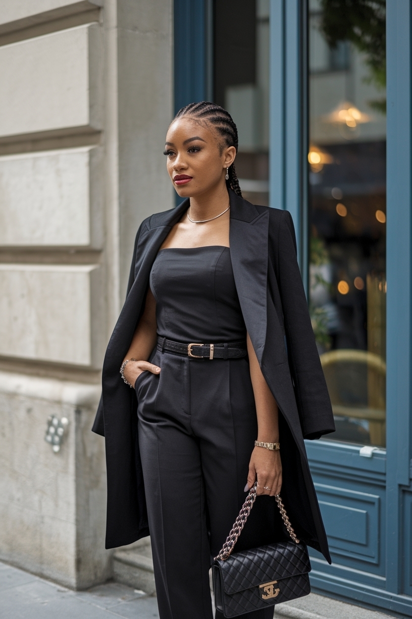 Classy Date Night Outfit Black Women for Special Evenings outfit idea