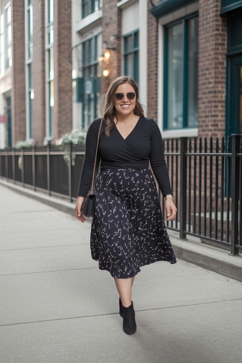 Chic Date Night Outfit Mid Size for Effortless Elegance outfit idea