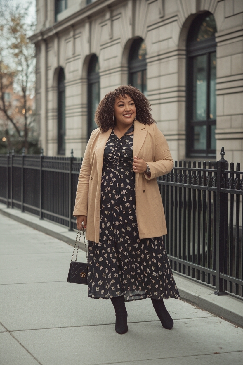 Flattering Date Night Outfit Plus Size for All Body Types outfit idea