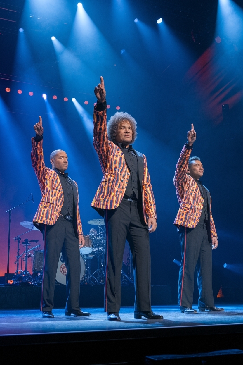 Earth Wind and Fire Concert Outfit: Retro Vibes Reimagined outfit idea