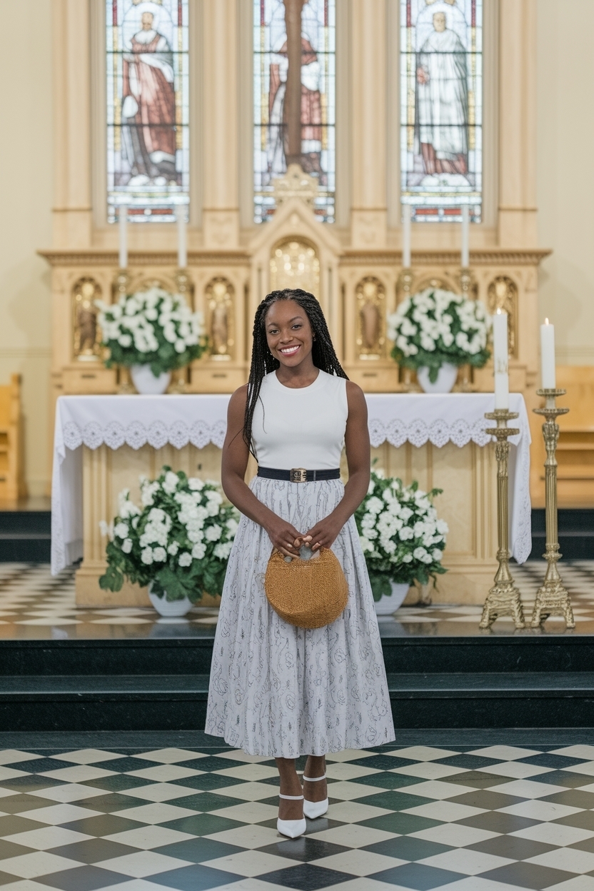 9. Festive Easter Sunday Outfit Black Women Church Ideas outfit idea