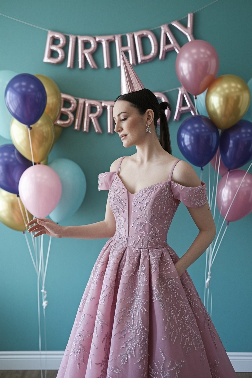 Elegant Birthday Dress for Women: Timeless and Classy outfit idea