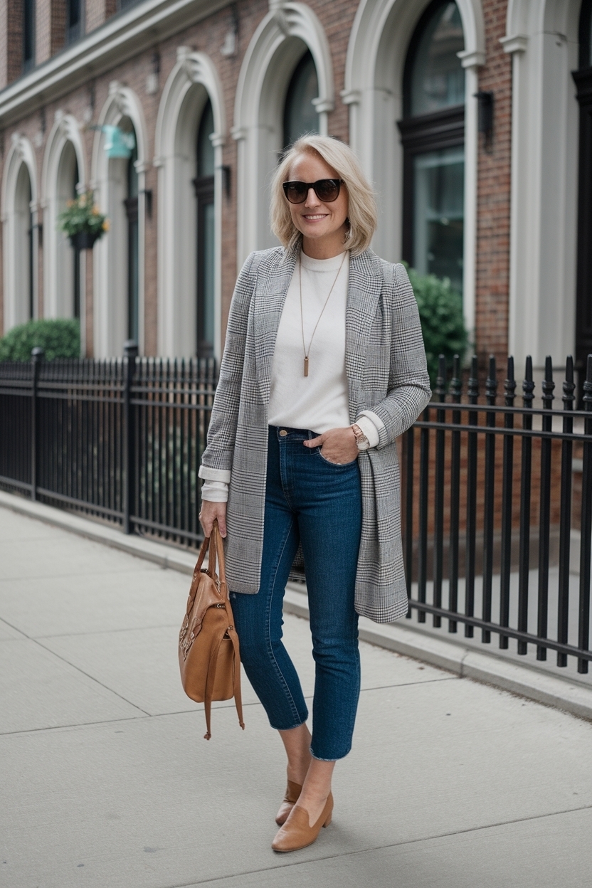 Chic Everyday Outfits for Women Over 40 Casual Inspiration outfit idea