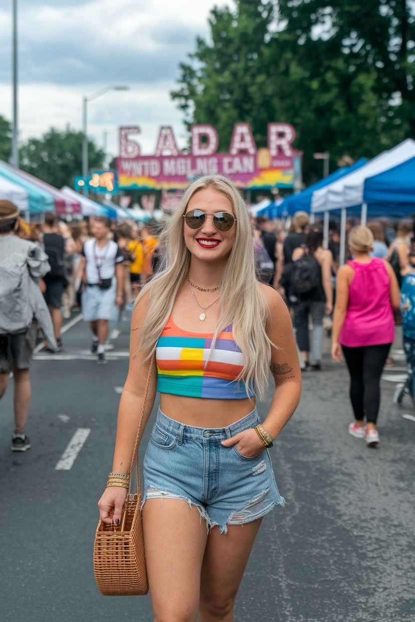 Fair Outfit Ideas Carnival Summer to Stand Out in Style outfit idea