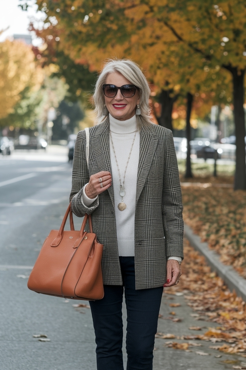 Fall Clothes for Women Over 50: Casual and Chic outfit idea