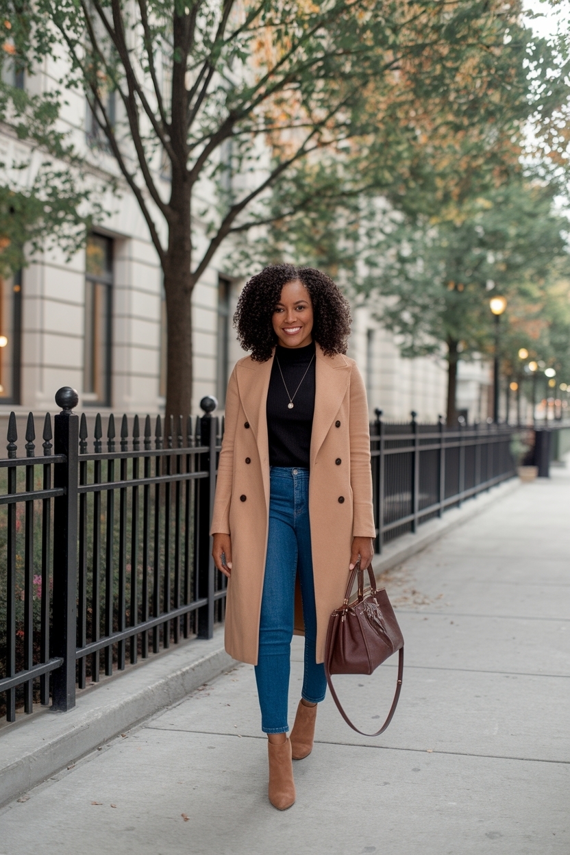 Cozy Fall Date Night Outfit Black Women Trends to Try outfit idea