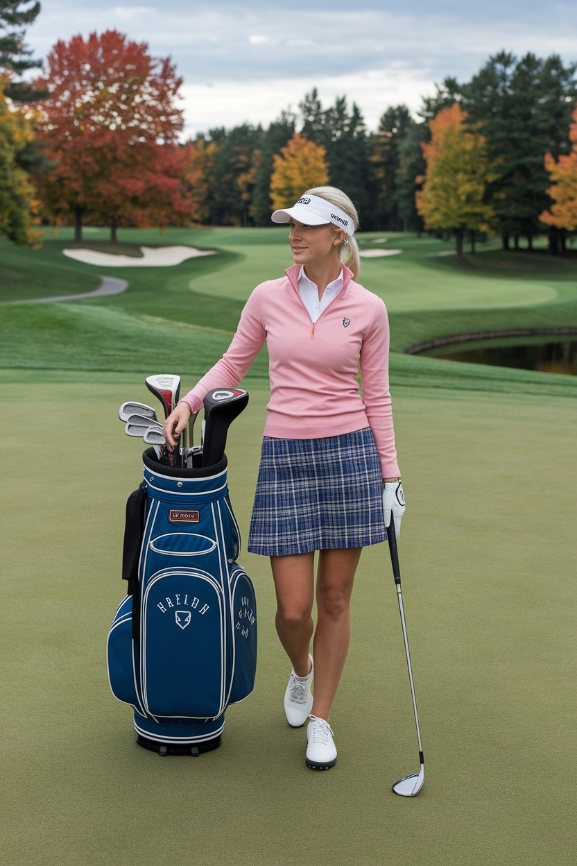 Stylish Fall Golfing Outfits for Women to Impress outfit idea