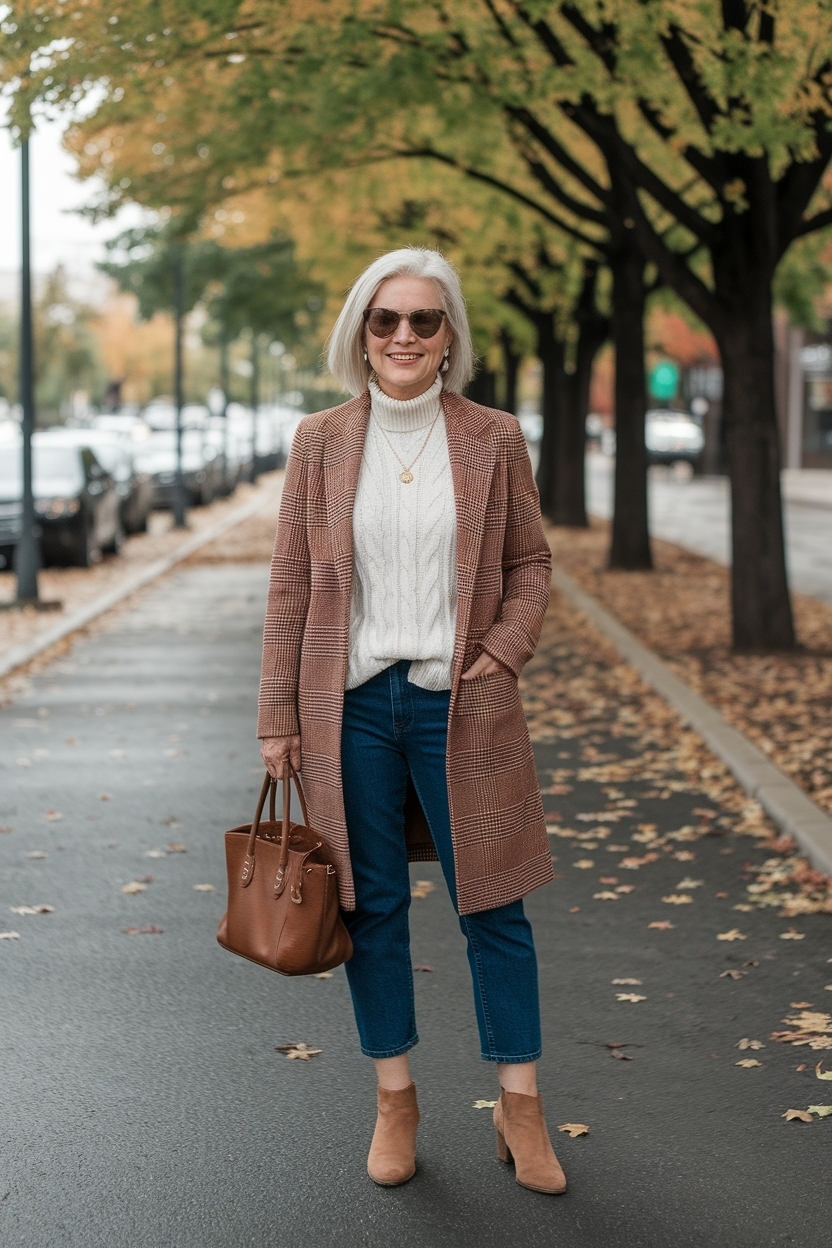 Fall Outfits for Women Over 50 Casual: Effortless Elegance outfit idea